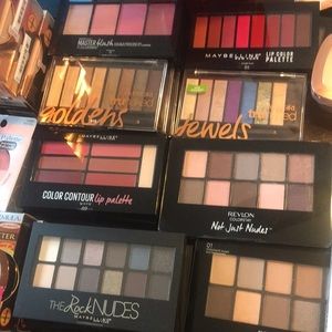 Eyeshadow and lip kits you will get one of each